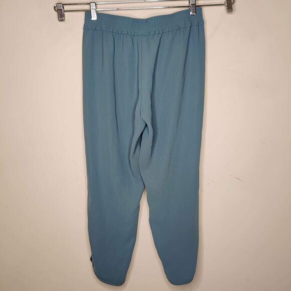 J Crew Reese Pull-On Crepe Pants Pockets Elastic Waist Tulip Hem - Picture 6 of 8